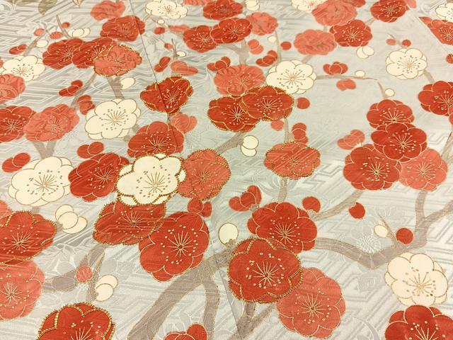 平和屋着物■豪華振袖 駒刺繍 梅 椿 楓 金彩 西武百貨店扱い 正絹 逸品 BAAY3874hj
