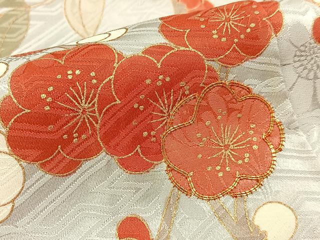 平和屋着物■豪華振袖 駒刺繍 梅 椿 楓 金彩 西武百貨店扱い 正絹 逸品 BAAY3874hj