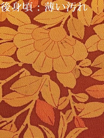 平和屋着物■上質な小紋 草花文 正絹 逸品 BAAY3947hj