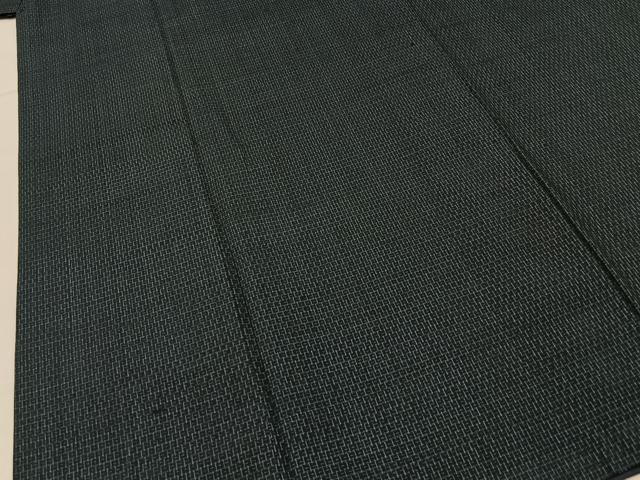 平和屋着物■男性 本場大島紬 アンサンブル 80亀甲 総詰め 正絹 逸品 BAAY3961hj