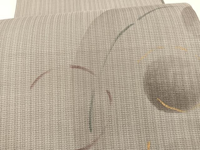 平和屋着物*夏物 太鼓柄袋帯 丸 金彩 正絹 逸品 BAAY4034hv