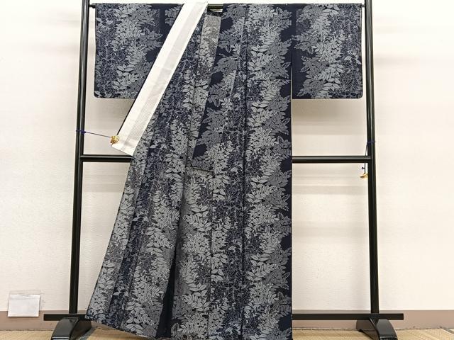 平和屋着物*夏物 紗紬 橘 正絹 逸品 BAAY4194hv