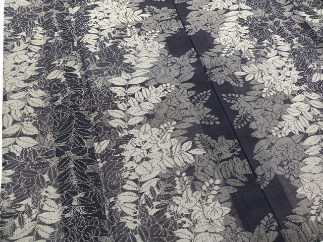 平和屋着物*夏物 紗紬 橘 正絹 逸品 BAAY4194hv