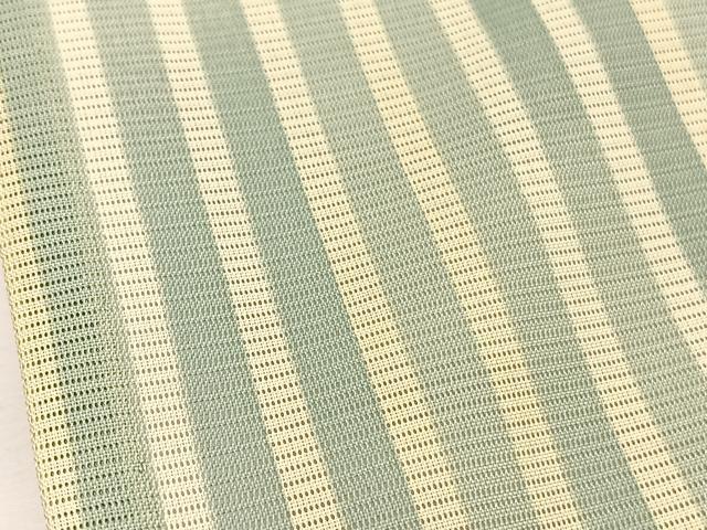 平和屋着物*夏物 小紋 絽 縞 蛍暈し 高島屋扱い 洗える着物 BAAY4279hv