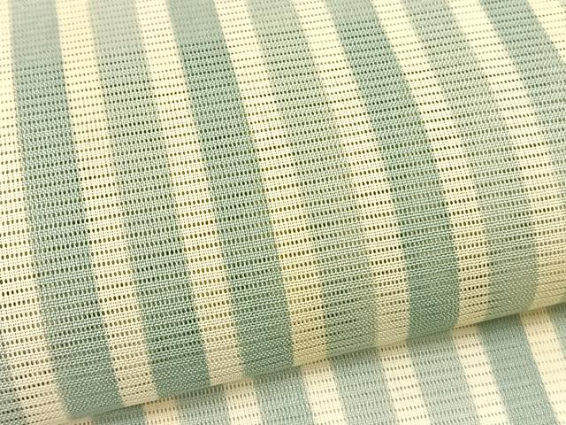 平和屋着物*夏物 小紋 絽 縞 蛍暈し 高島屋扱い 洗える着物 BAAY4279hv