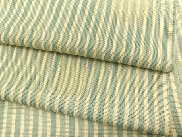 平和屋着物*夏物 小紋 絽 縞 蛍暈し 高島屋扱い 洗える着物 BAAY4279hv