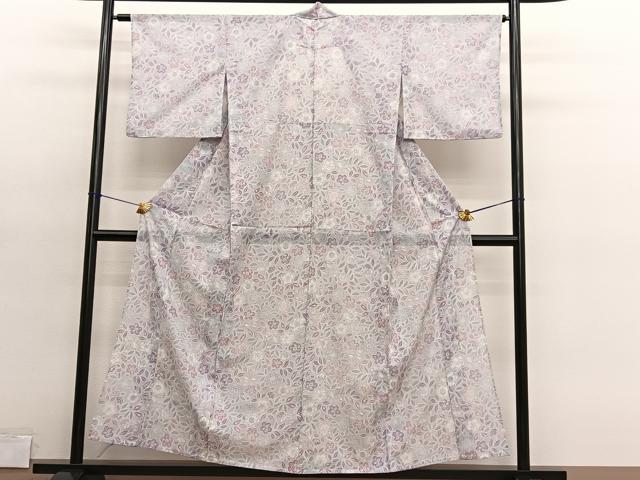 平和屋着物*夏物 小紋 絽 辻が花 洗える着物 BAAY4319hv