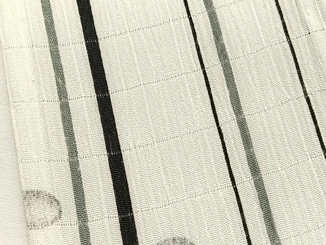 平和屋着物*夏物 小紋 絽縮緬 水玉 洗える着物 BAAY4343hv
