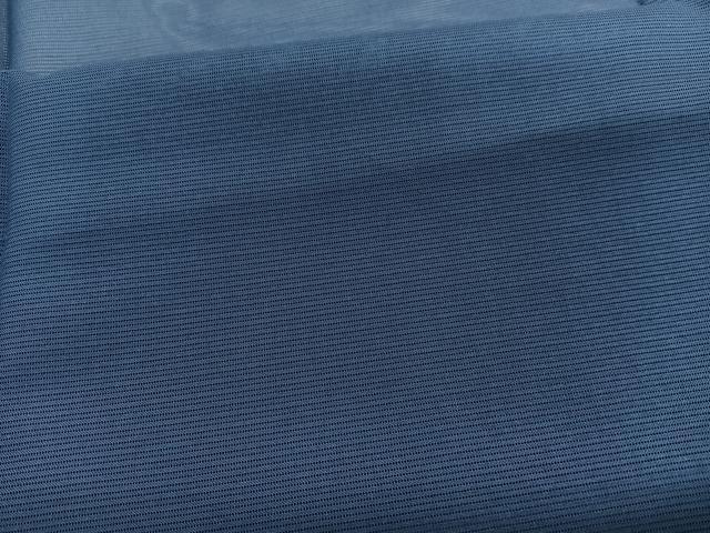 平和屋着物*夏物 色無地 絽 藍鉄色 洗える着物 BAAY4394hv