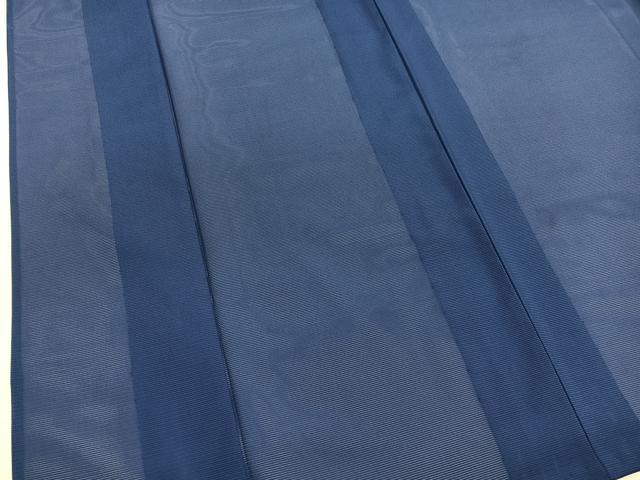 平和屋着物*夏物 色無地 絽 紺青色 洗える着物 BAAY4396hv