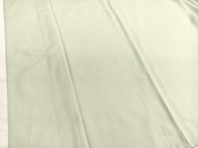 平和屋着物*夏物 色無地 絽 白緑色 洗える着物 BAAY4414hv