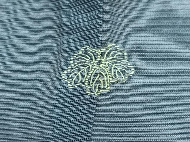 平和屋着物*夏物 訪問着 絽 草花文 暈し染め 金彩 正絹 逸品 BAAY4493hv