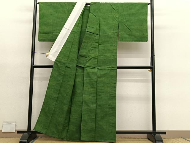 平和屋着物▽西陣 東雲紬 単衣 霞文 証紙付き 正絹 逸品 未使用 BAAY4518hv