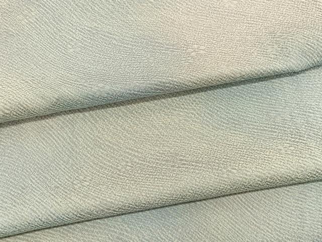 平和屋着物▽上質な小紋 単衣 流水花文 暈し染め 正絹 逸品 未使用 BAAY4546hv