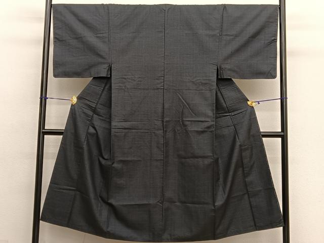 平和屋着物■男性 本場大島紬 亀甲柄 総詰め 正絹 逸品 BAAY4585hv