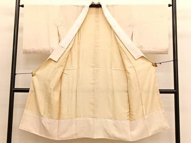 平和屋着物■長襦袢 袷 枝花文 暈し染め 正絹 逸品 BAAY4606hv