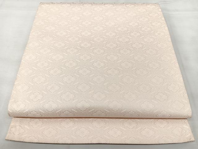 平和屋着物◎両面 全通柄袋帯 花菱文 金糸 正絹 逸品 BAAY5013qw