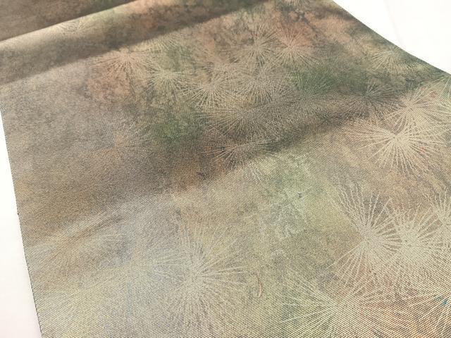 平和屋着物◎西陣 高島織物謹製 六通柄袋帯 松芝文 金糸 引箔 正絹 逸品 BAAY5074qw