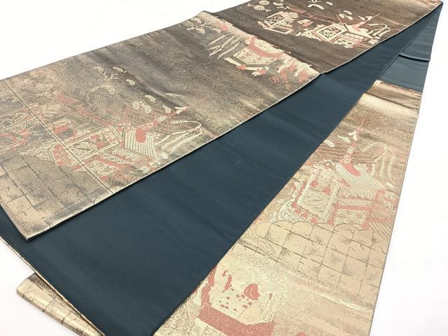 平和屋着物◎西陣 六通柄袋帯 祇園祭 金糸 引箔 正絹 逸品 BAAY5170qw