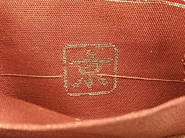 平和屋着物◎太鼓柄袋帯 立波文 金糸 正絹 逸品 BAAY5215qw