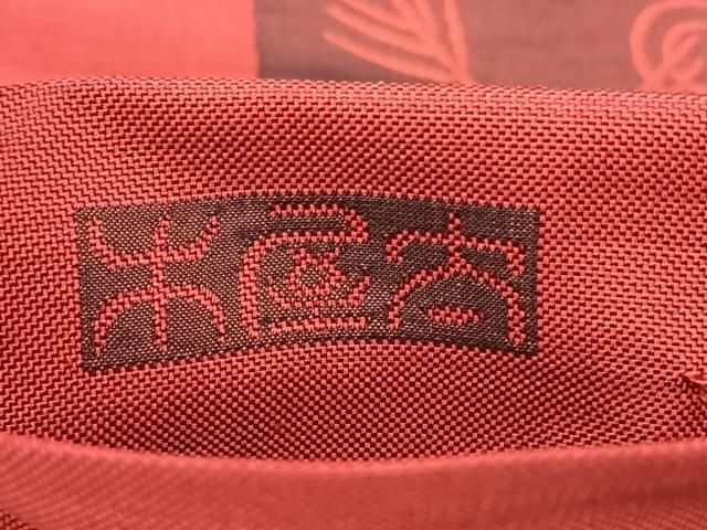 平和屋着物●名門木屋太 今河織物 六通柄袋帯 抽象文様 正絹 逸品 未使用 BAAY5282qw