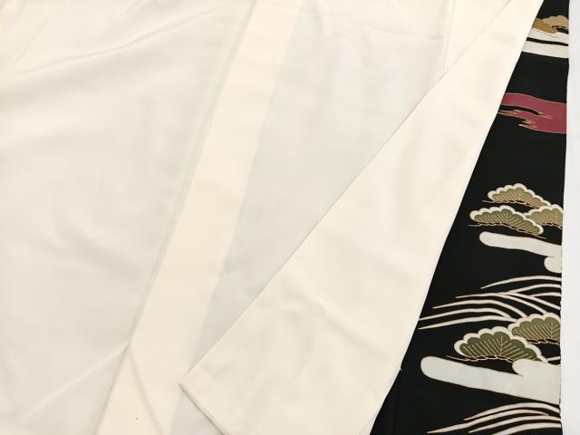 平和屋着物■豪華黒留袖 駒刺繍 立波草花文 金銀彩 正絹 逸品 BAAY5511yc