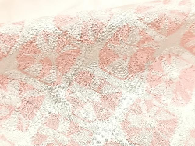 平和屋着物■長襦袢 無双仕立て 総絞り 横段文 正絹 逸品 BAAY5512yc