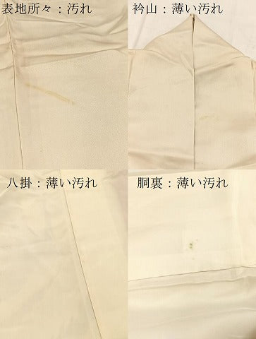 平和屋着物■訪問着 孔雀花文 金彩 正絹 逸品 BAAY5559yc