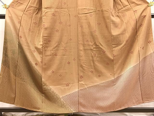 平和屋着物■訪問着 流水花文 暈し染め 正絹 逸品 BAAY5571yc
