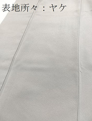 平和屋着物■上質な色無地 蕎麦切色 正絹 逸品 BAAY5598yc