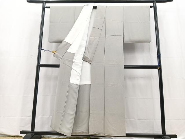 平和屋着物■上質な色無地 蕎麦切色 正絹 逸品 BAAY5598yc