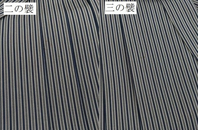 平和屋着物●男性 行灯袴 縞 正絹 逸品 BAAY5629yc