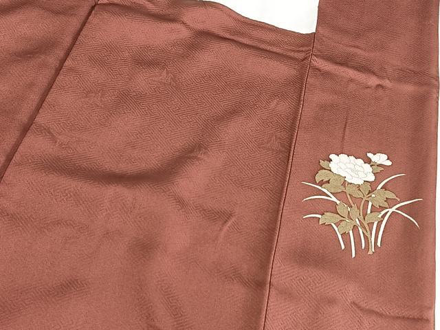 平和屋着物■訪問着 更紗花丸文 暈し染め 金彩 正絹 逸品 BAAY5636yc