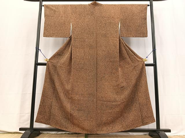 平和屋着物■上質な小紋 宝相華 正絹 逸品 BAAY5662yc