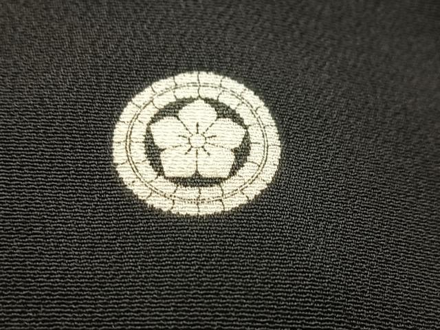 平和屋着物■豪華黒留袖 駒刺繍 束ね熨斗吉祥花文 金彩 正絹 逸品 BAAY5668yc