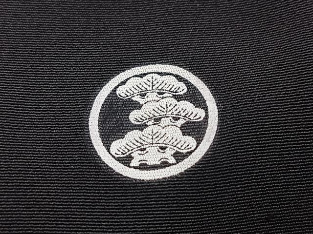 平和屋着物■豪華黒留袖 駒刺繍 飛鶴吉祥花文 金彩 正絹 逸品 BAAY5672yc
