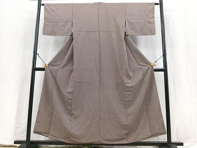 平和屋着物■江戸小紋 鮫小紋柄 胴抜き仕立て 正絹 逸品 BAAY5680yc