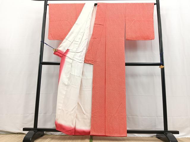 平和屋着物■江戸小紋 小森谷輝二 吉祥小紋柄 正絹 逸品 未使用 BAAY5694yc