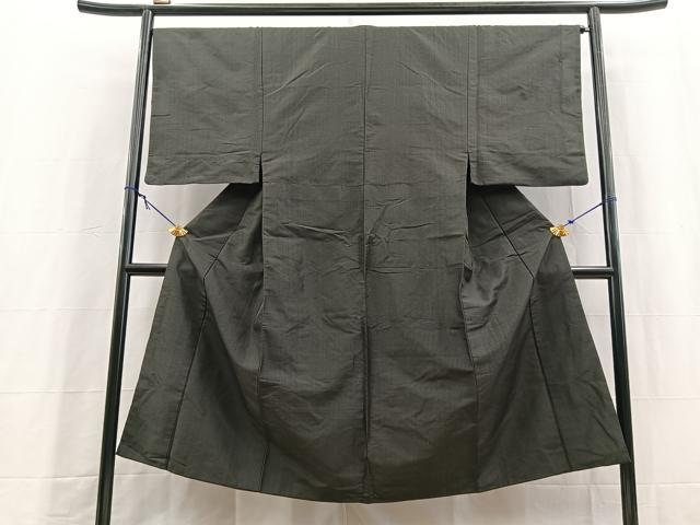 平和屋着物■男性 紬 網代文 正絹 逸品 BAAY5723yc