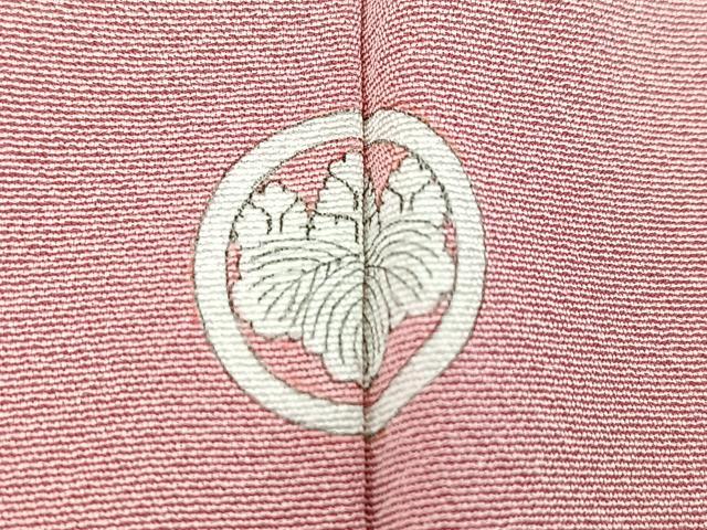 平和屋着物■上質な色無地 鴨色 正絹 逸品 BAAY5783yc