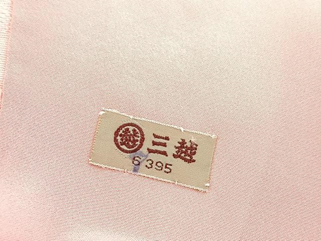 平和屋着物■上質な色無地 抽象地紋 虹色 三越扱い 正絹 逸品 BAAY5784yc
