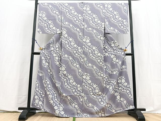 平和屋着物■上質な小紋 辻が花 正絹 逸品 BAAY5797yc