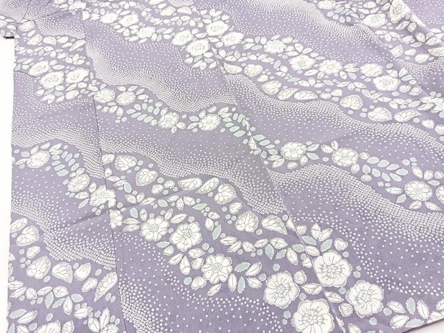 平和屋着物■上質な小紋 辻が花 正絹 逸品 BAAY5797yc