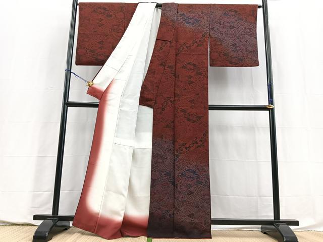 平和屋着物■訪問着 辻が花 正絹 逸品 BAAY5798yc