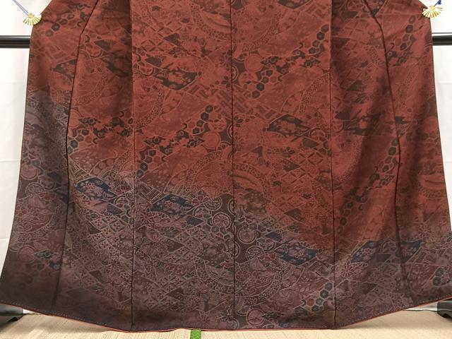 平和屋着物■訪問着 辻が花 正絹 逸品 BAAY5798yc
