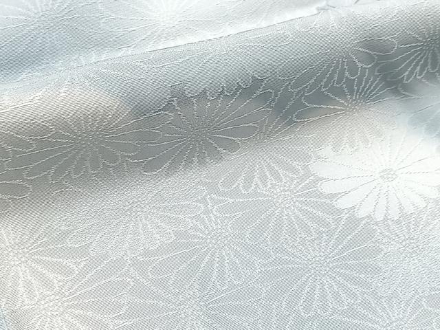 平和屋着物■訪問着 地紋起こし 雲重ね菊花文 暈し染め 正絹 逸品 BAAY5827yc