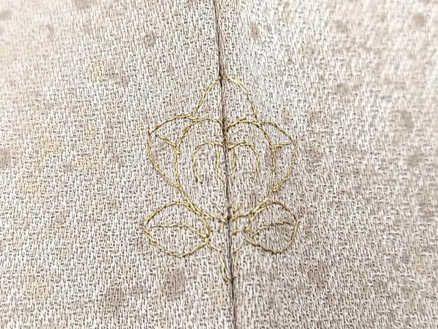 平和屋着物■訪問着 浜松文 暈し染め 金彩 正絹 逸品 BAAY5941yc
