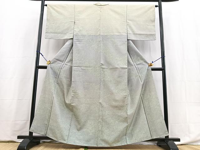 平和屋着物●本場縞大島紬 訪問着 稲 正絹 逸品 BAAY5943yc