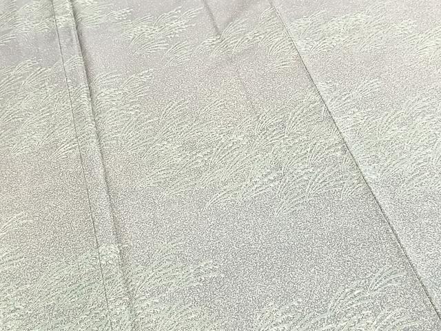 平和屋着物●本場縞大島紬 訪問着 稲 正絹 逸品 BAAY5943yc