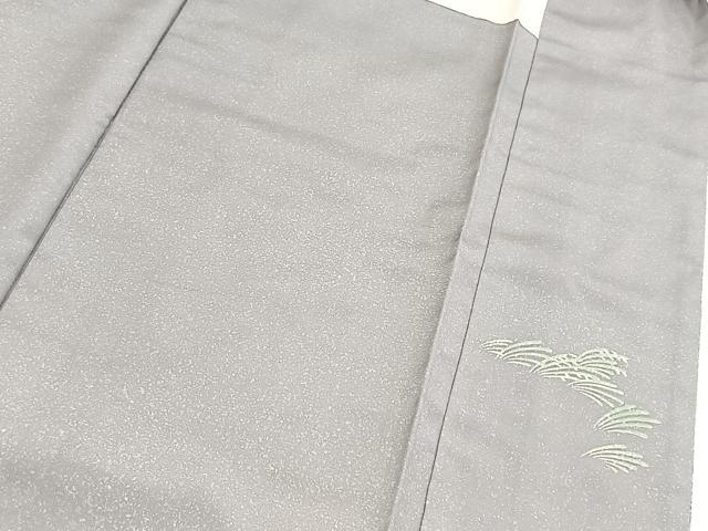 平和屋着物●本場縞大島紬 訪問着 稲 正絹 逸品 BAAY5943yc